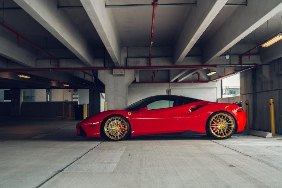  Ferrari 488 GTB on Velos Wheels (VXS00) 2019 года  (фото 23 из 23)